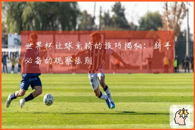 世界杯让球竞猜的技巧揭秘：新手必备的观察法则
