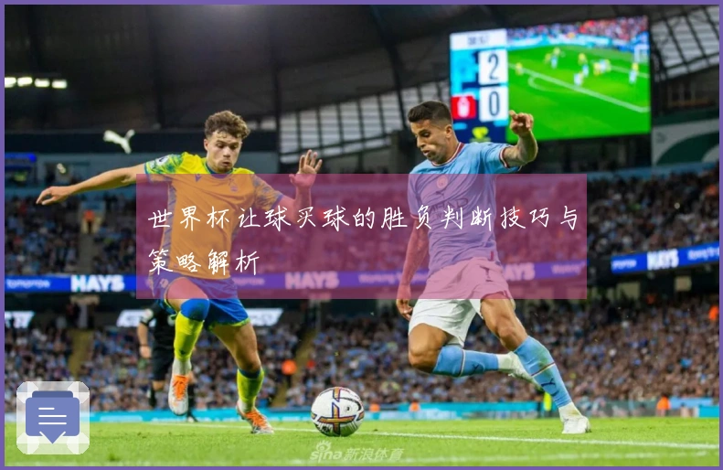 世界杯让球买球的胜负判断技巧与策略解析